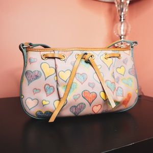 Dooney & Bourke heart shoulder bag